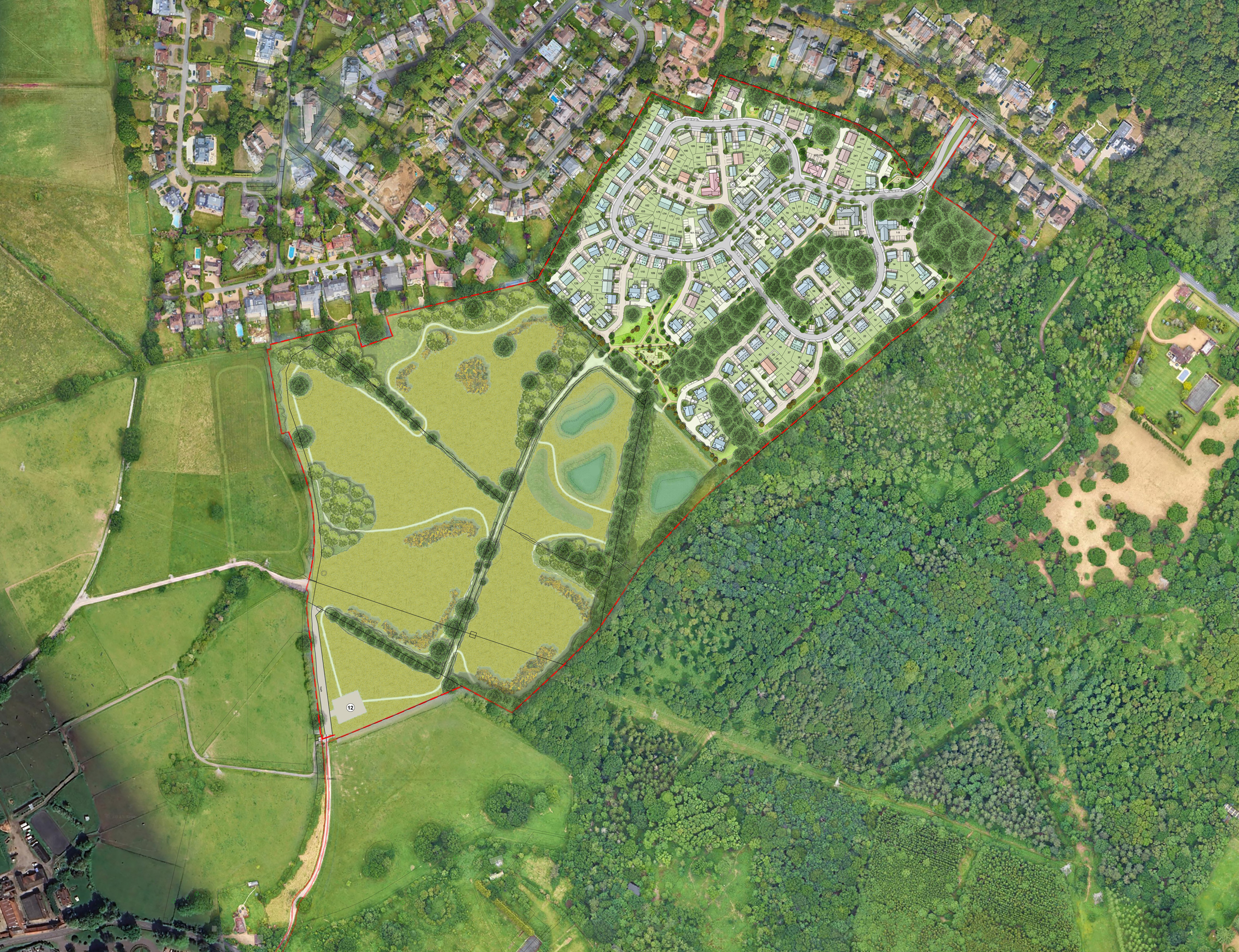 New homes for Oxshott